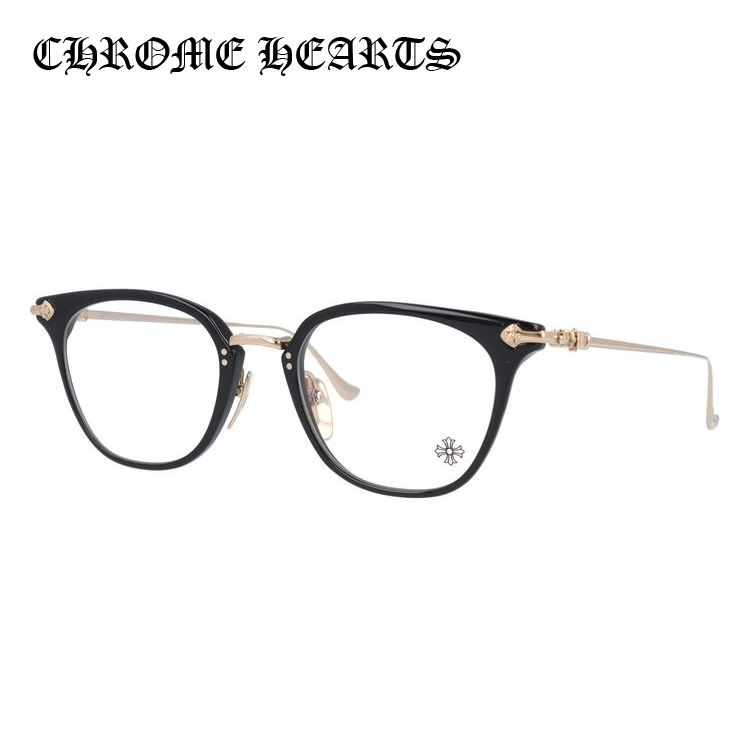 メガネ フレーム クロムハーツ CHROME HEARTS PCメガネ ブルーライトカット 老眼鏡 伊達 ブランド めがね SHAGASS BK-GP  51 海外正規品 プレゼント ギフト