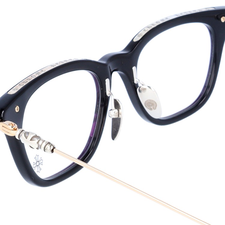 [CHROME HEARTS]GUZZLER ロゴ テンプル メガネ CHROME HEARTS]GUZZLER ロゴ テンプル メガネ