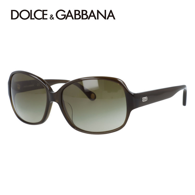 DOLCE＆GABBANA ドルチェ&amp;ガッバーナ アイウェア サングラス  DG6035 572/13  ブラウン系 プラスチック レディース ゴールド金具 美品【本物保証】 DOLCE&GABBANA（ドルチェ & ガッバーナ） サングラス ブラック dg4431f