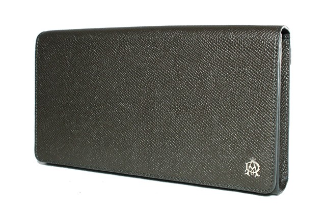 dunhill ダンヒル 財布 長財布 メンズ ダーク グレー 男性