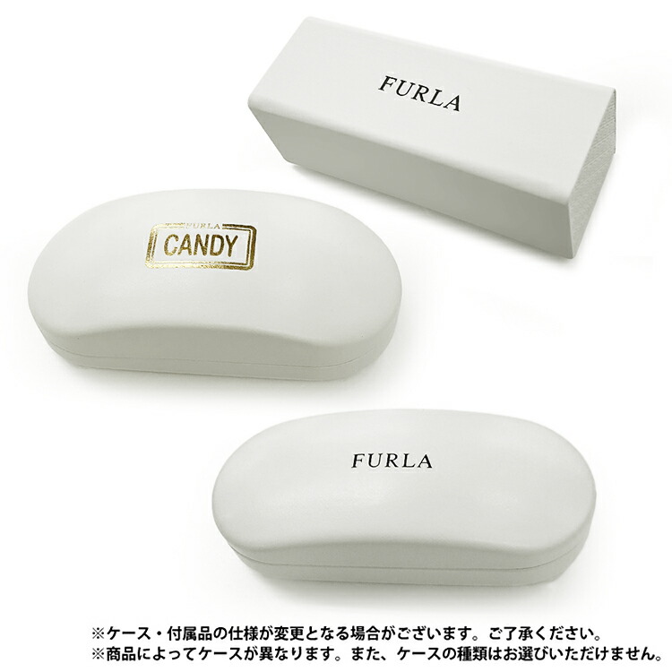 フルラ FURLA サングラス ライトカラーレンズセット CANDY SU4907 0700/0W47 52 レギュラーフィット レディース ウェリントン型