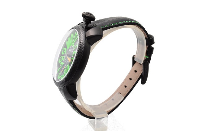 GaGa MILANO ガガ ミラノ 腕時計 ウォッチ 5016.3 Carbon Green