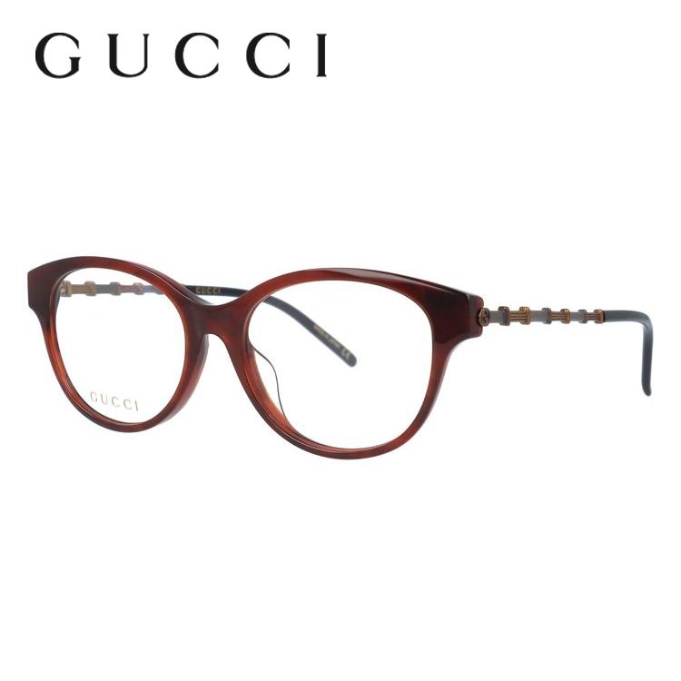 メガネ フレーム グッチ gucci PCメガネ ブルーライトカット 老眼鏡 伊達 ブランド おしゃれ めがね GG0658OA 002 53 メタル バンブー プレゼント ギフト 熱販売