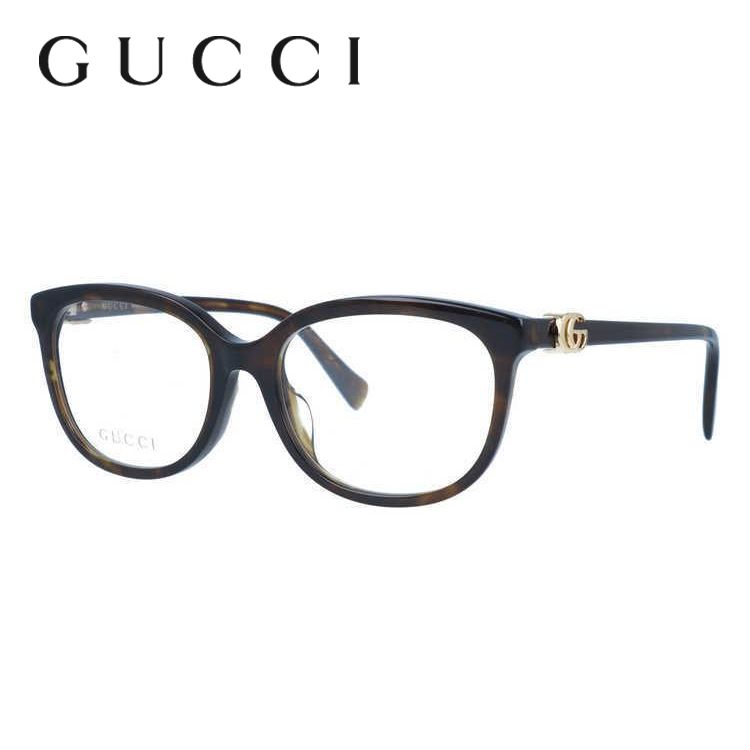 メガネ フレーム グッチ gucci PCメガネ ブルーライトカット 老眼鏡 伊達 ブランド おしゃれ めがね GG1075OA 002 54 ダブルG GGマーモント イタリア製｜treasureland｜02