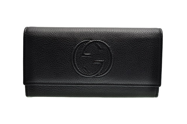 GUCCI（グッチ） サイフ 長財布 282414-A7M0G-1000 ブラック 黒 SOHO