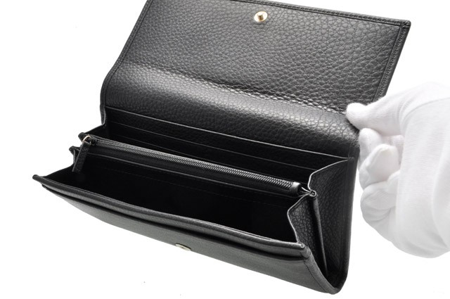 GUCCI（グッチ） サイフ 長財布 282414-A7M0G-1000 ブラック 黒 SOHO