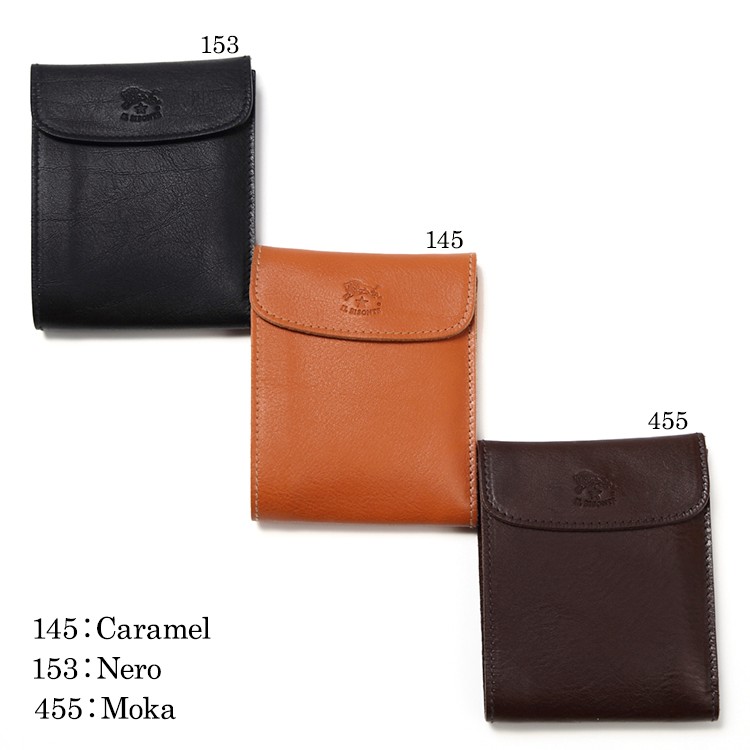 IL BISONTE（イルビゾンテ） 折財布 牛革 メンズ 男性 レディース 女性