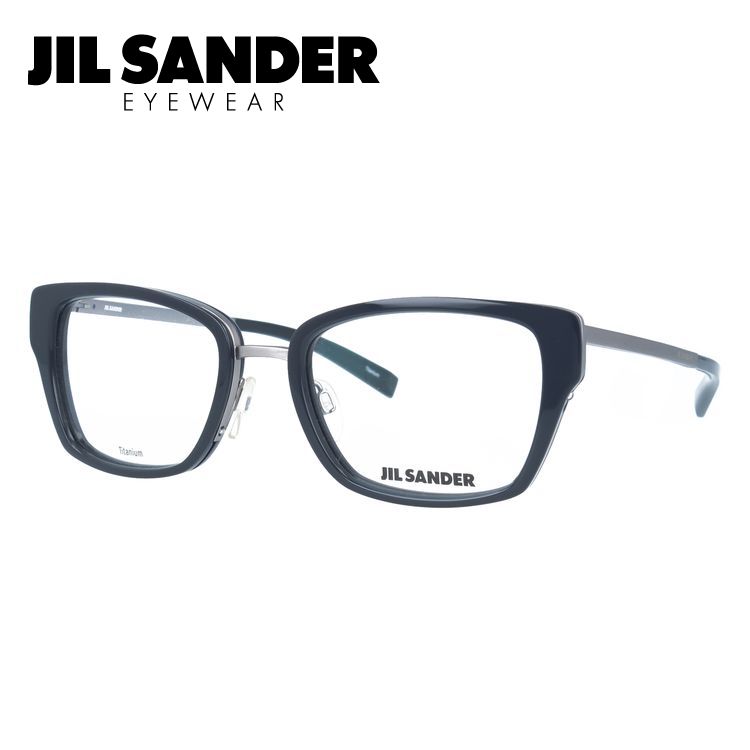 メガネ フレーム ジルサンダー JIL SANDER PCメガネ ブルーライトカット 老眼鏡 伊達 ブランド おしゃれ めがね J2004-D 54 プレゼント ギフト ラッピング無料｜treasureland｜02