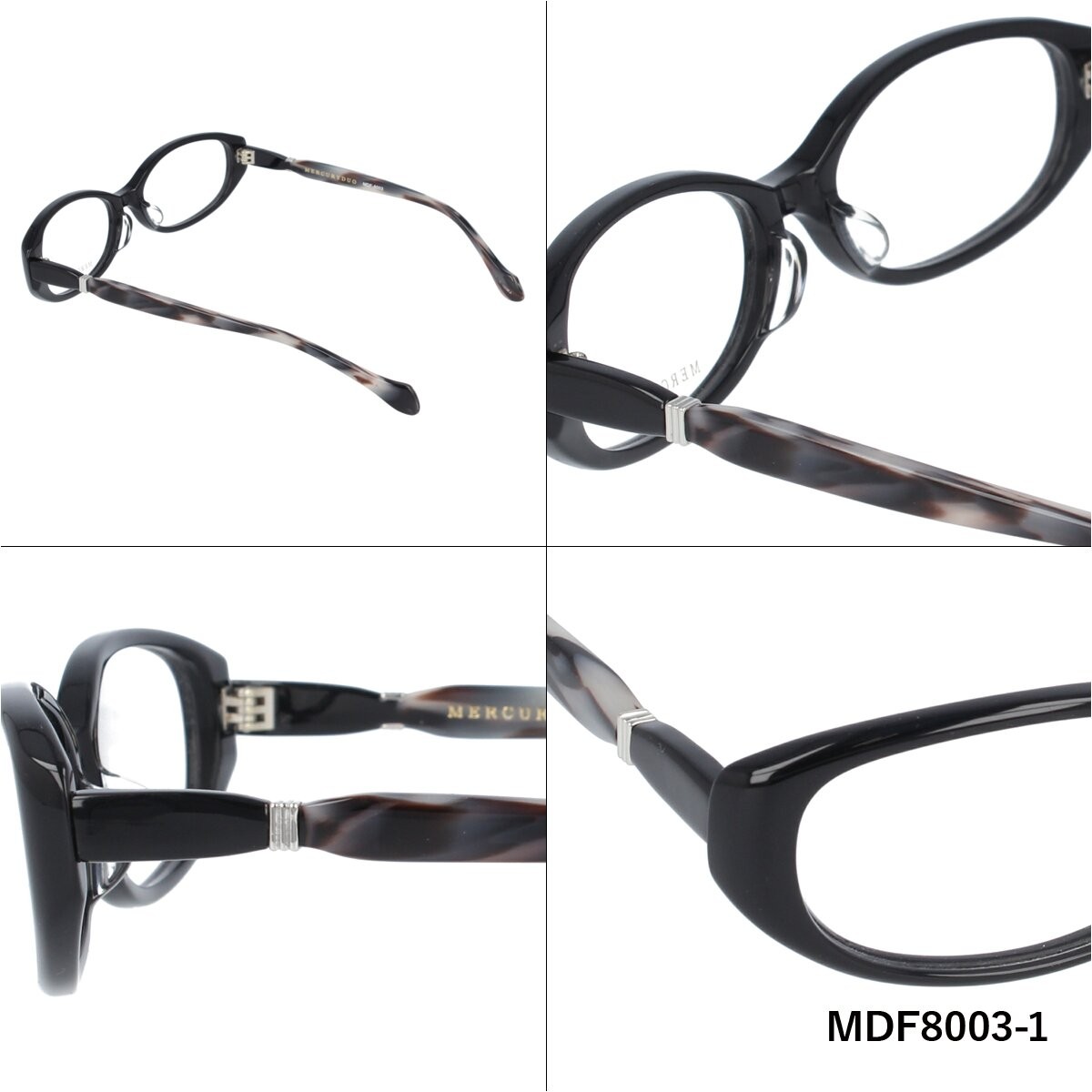 マーキュリーデュオ メガネフレーム MDF-8003-3 度付き可 MERCURYDUO メガネ フレーム マーキュリーデュオ PC 老眼鏡 伊達