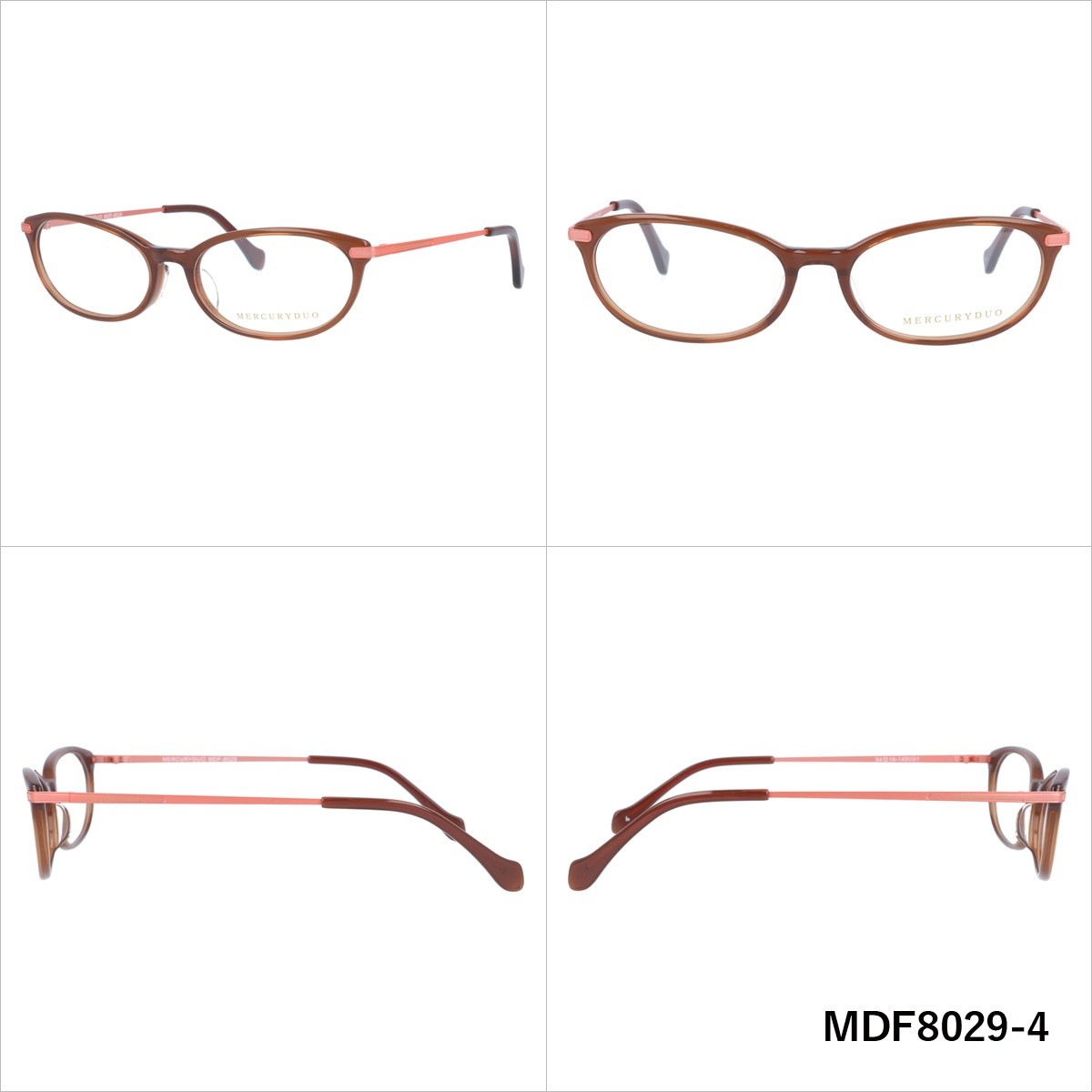 MERCURYDUO（マーキュリーデュオ） メガネ 眼鏡 フレーム 度付き 度