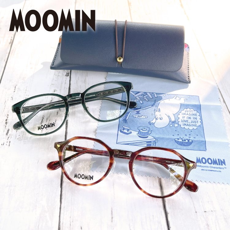 MOOMIN（ムーミン） メガネフレーム 伊達メガネ 老眼鏡 リーディング