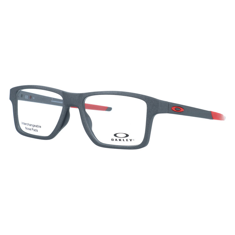 訳あり 店頭展示品 オークリー メガネ シャンファー スクエア 伊達 レギュラー/アジアンフィット OAKLEY CHAMFER SQUARED OX8143-0852 52 スクエア 国内正規品