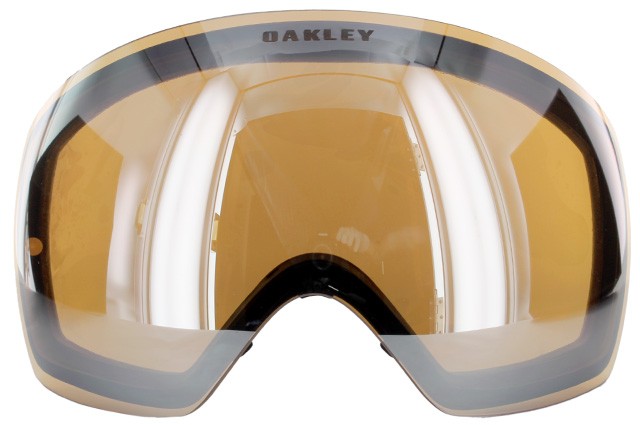 訳あり アウトレット オークリー 交換レンズ レンズ交換 ゴーグル パーツ OAKLEY フライトデッキ Flight Deck 59-783 Black Iridium スノーゴーグル_1
