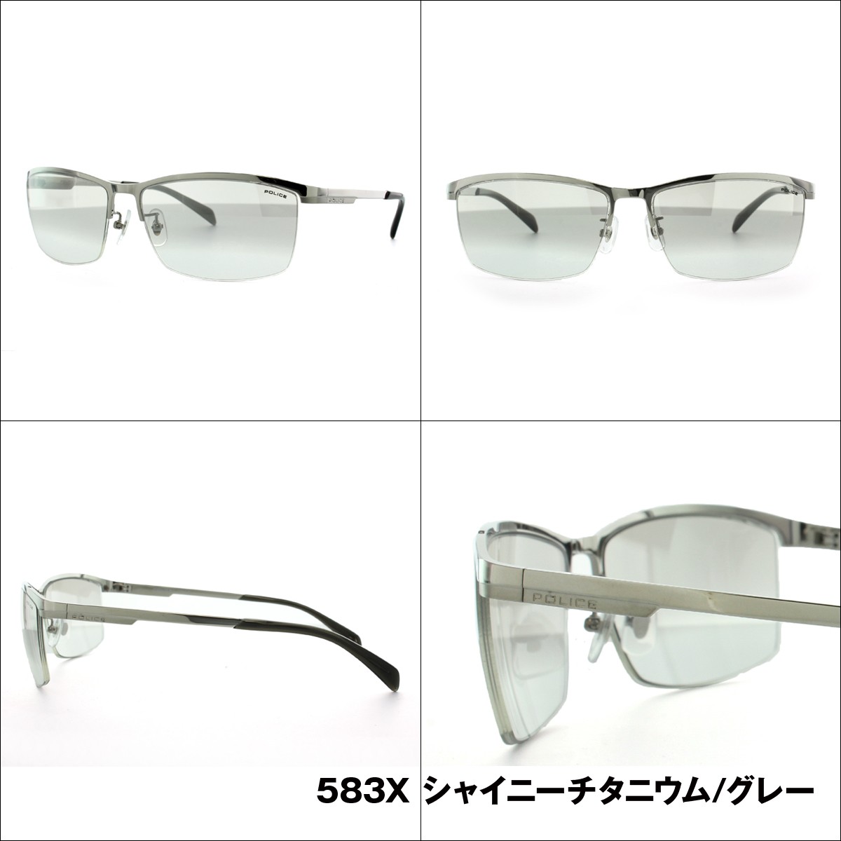 POLICE（ポリス） サングラス POLICE SPL273J 300/530N/583X/568B 60