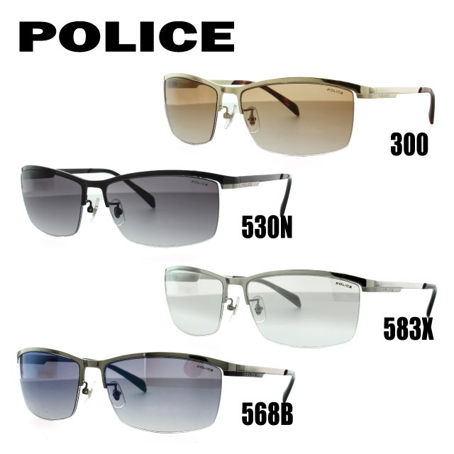 POLICE（ポリス） サングラス POLICE SPL273J 300/530N/583X/568B 60