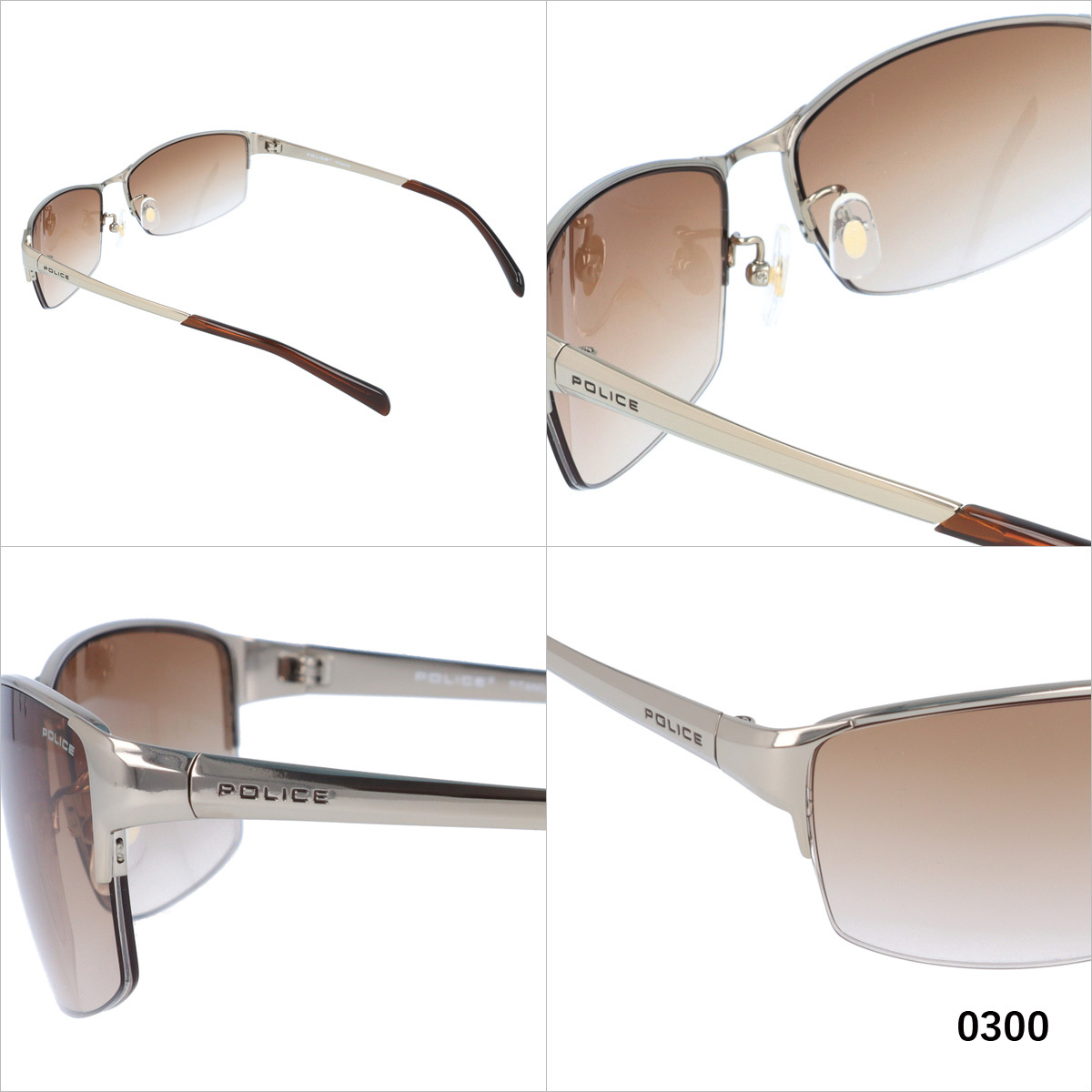 POLICE（ポリス） サングラス ベッカムモデル 限定復刻 SPL024J 全4