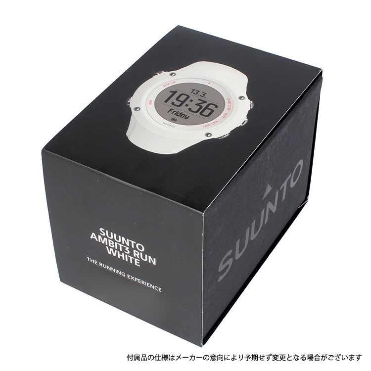 未使用品 SUUNTO AMBIT3 RUN White SUUNTO（スント） 訳あり メーカー保証書無し 腕時計 SUUNTO AMBIT3