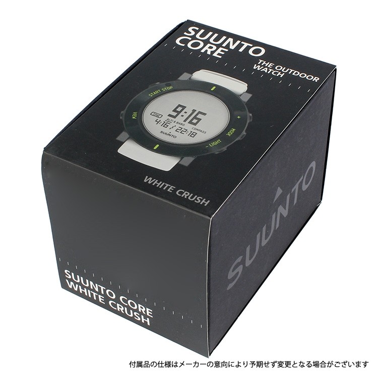 SUUNTO スント 腕時計 CORE CRUSH/WHITE メンズ 男性 レディース
