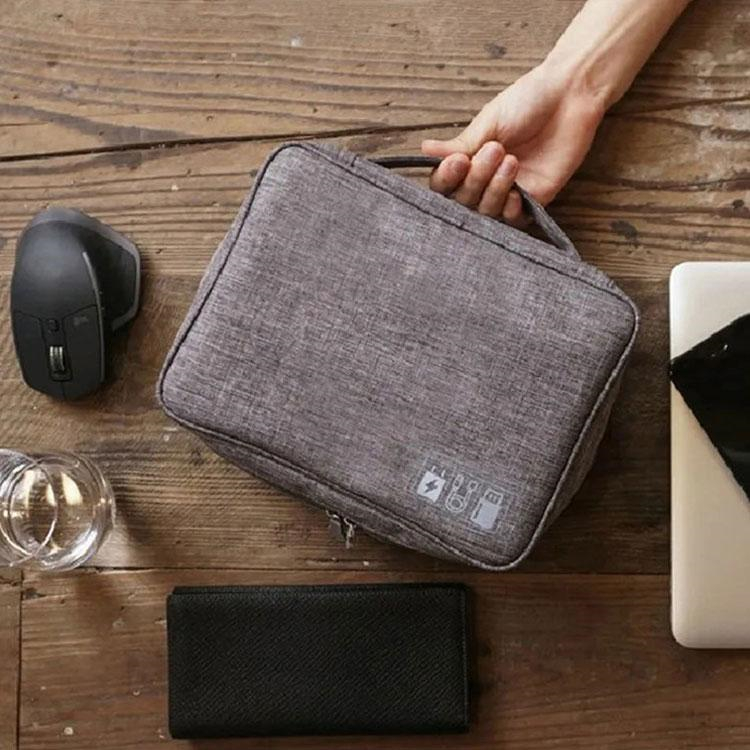 Yahoo! Yahoo!ショッピング(ヤフー ショッピング)ガジェットポーチ ケーブル収納 OA小物 収納ポーチ PC周辺機器整理 旅行 トラベル モバイル 収納バッグ マルチポーチ ケース バッテリー 充電器収納