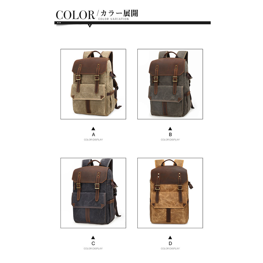 リュック カメラバッグ カメラケース 一眼レフ...の詳細画像2