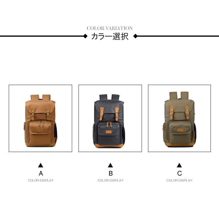 リュック カメラバッグ カメラケース 一眼レフ...の詳細画像2
