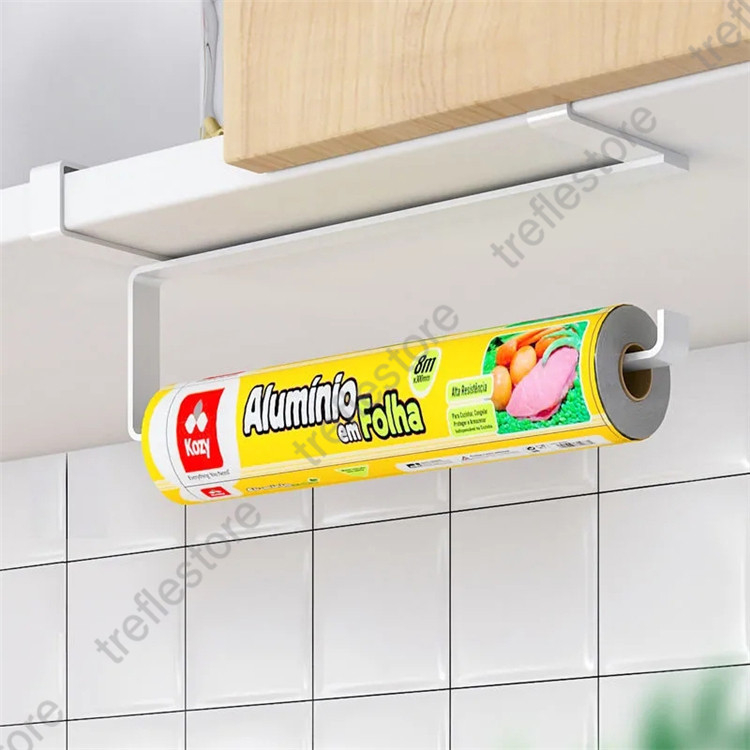 キッチンペーパーホルダー  ペーパーホルダー キッチンラック　キャビネット 収納ラック ティッシュホルダー キッチングッズ 台所 戸棚 収納 工具不要 |  | 03