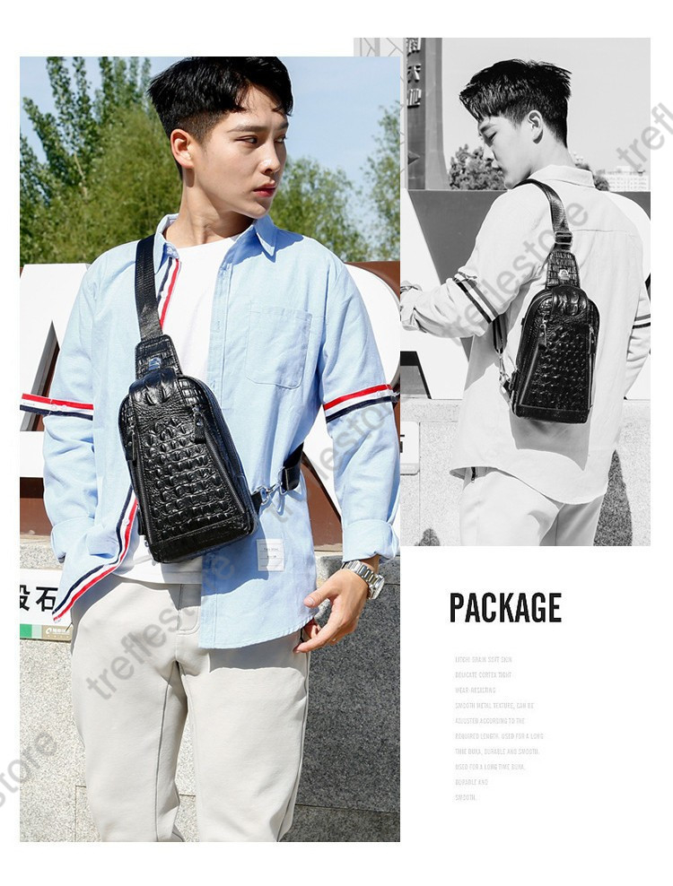 ボディバッグ メンズ 本革 2way 縦型 斜め掛け ショルダーバッグ