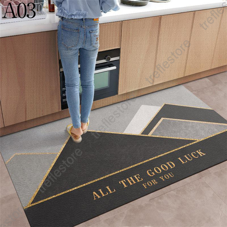 キッチンマット 拭ける 厚手 台所 クッション...の詳細画像3