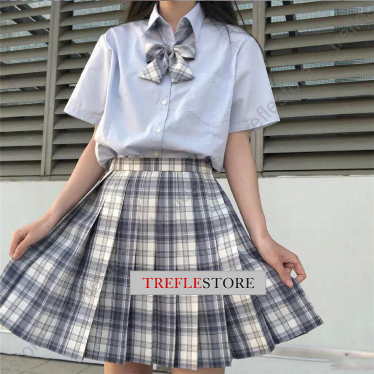 制服 スカート チェック セーラー服 ティーンズエバー 学生服 プリーツスカート コスプレ コスチューム JK 女子高生 私服 高校 ミニスカート 20色 スクール｜treflestore｜04