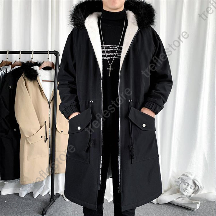 【新発売】 モッズコート メンズ ロングコート ブルゾン 裏起毛 ボア アウター 防寒 大きいサイズ 秋冬