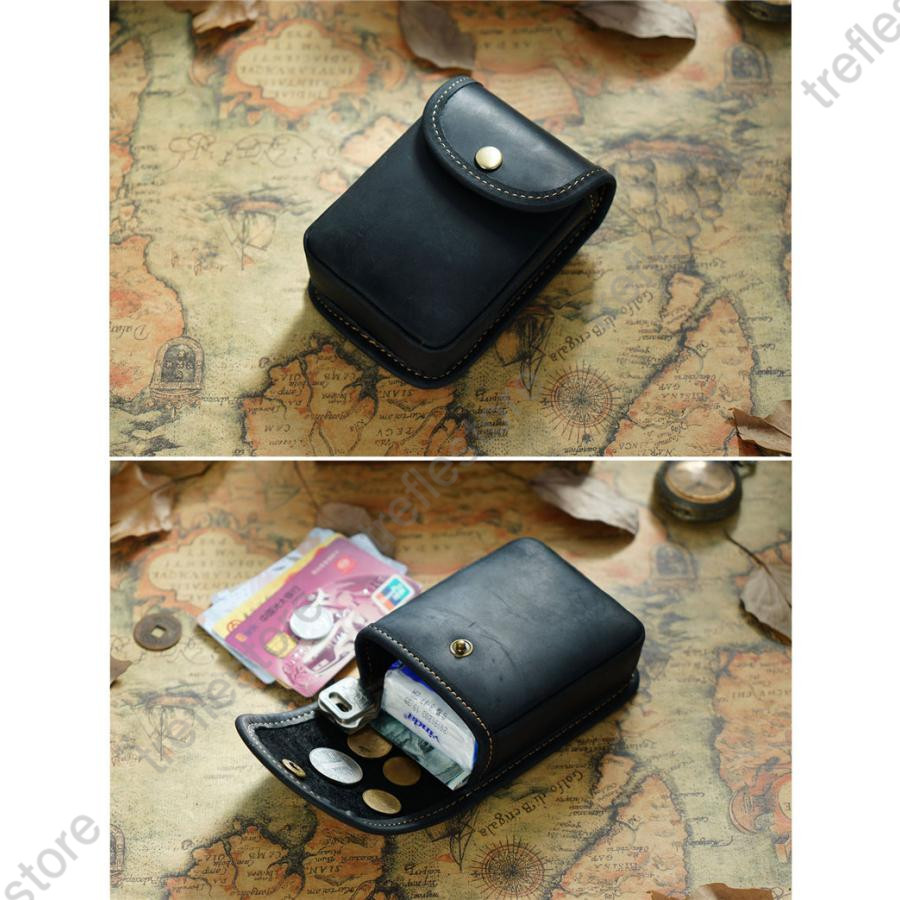 シガレットケース タバコケース 本革 男女兼用 ポーチ シガーケース 約