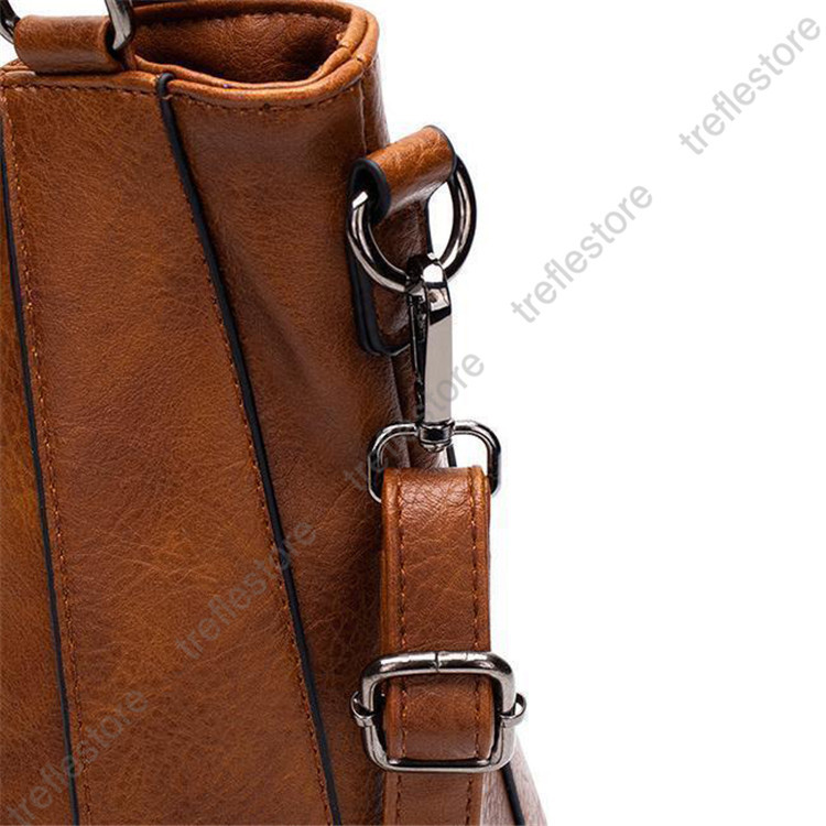 Daniel&Bob 2way本革トートバッグショルダーストラップ　茶色 リアルスタイル REAL STYLE ショルダートートバッグ メンズ レディース
