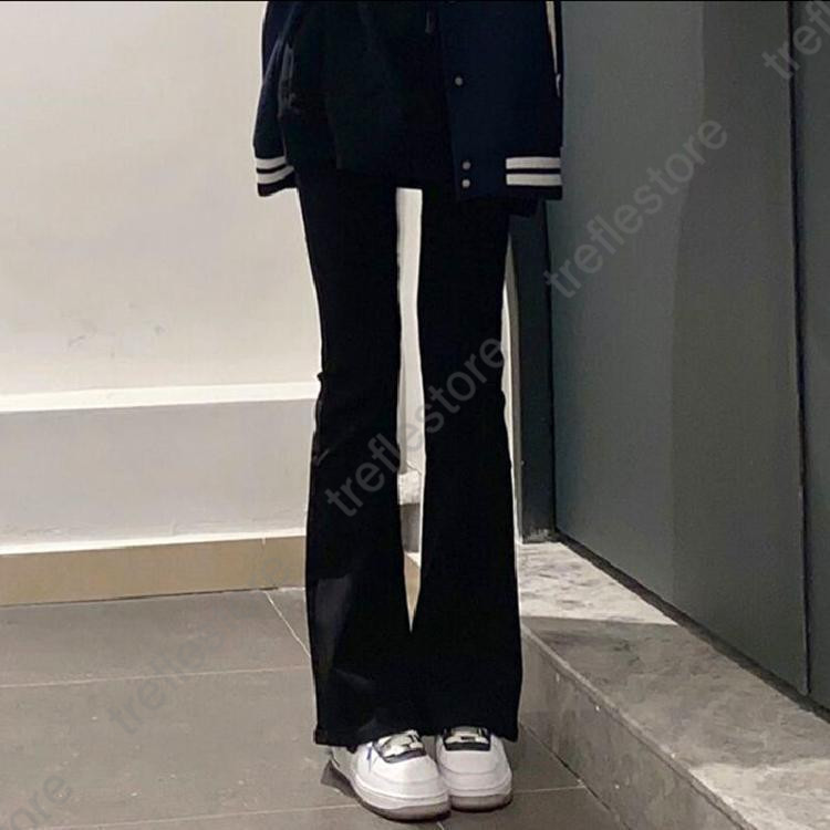 ワイド デニム フレア パンツ ハイウエスト ジーンズ カジュアル スキニーデニム フレアパンツ ハイウエスト スーパーストレッチ