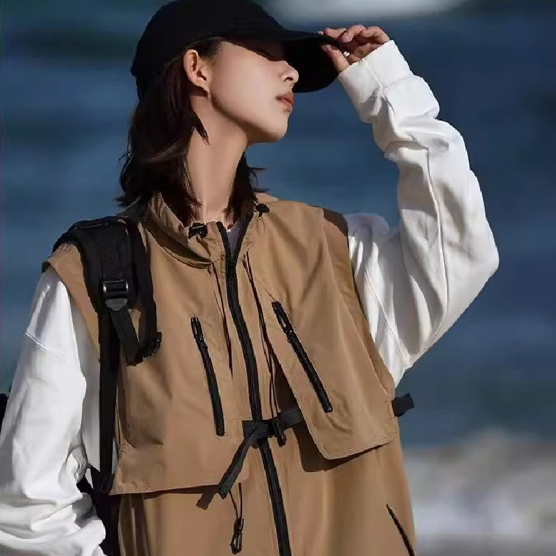 多機能 フィッシングベスト メンズ マウンテンベスト チョッキ お釣りベスト アウトドアベスト レディース 登山 旅行 マン 大きいサイズ 30代40代50代