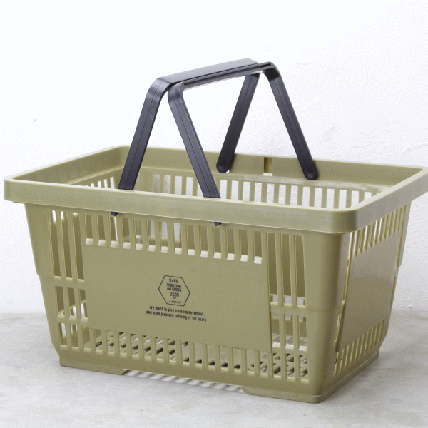 バスケット プラスチック 買い物かご おしゃれ エコバッグ