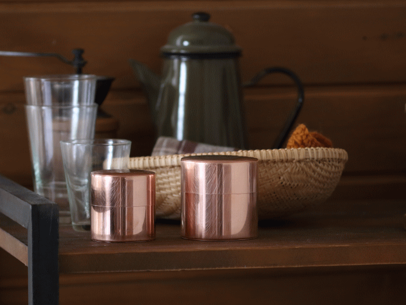 SyuRo（シュロ） 【現在8/17出荷】キャニスター 茶筒 コーヒー 缶