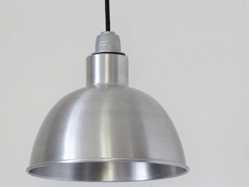 アルミニウム ペンダントライト照明ランプ シルバー おしゃれ ハンド