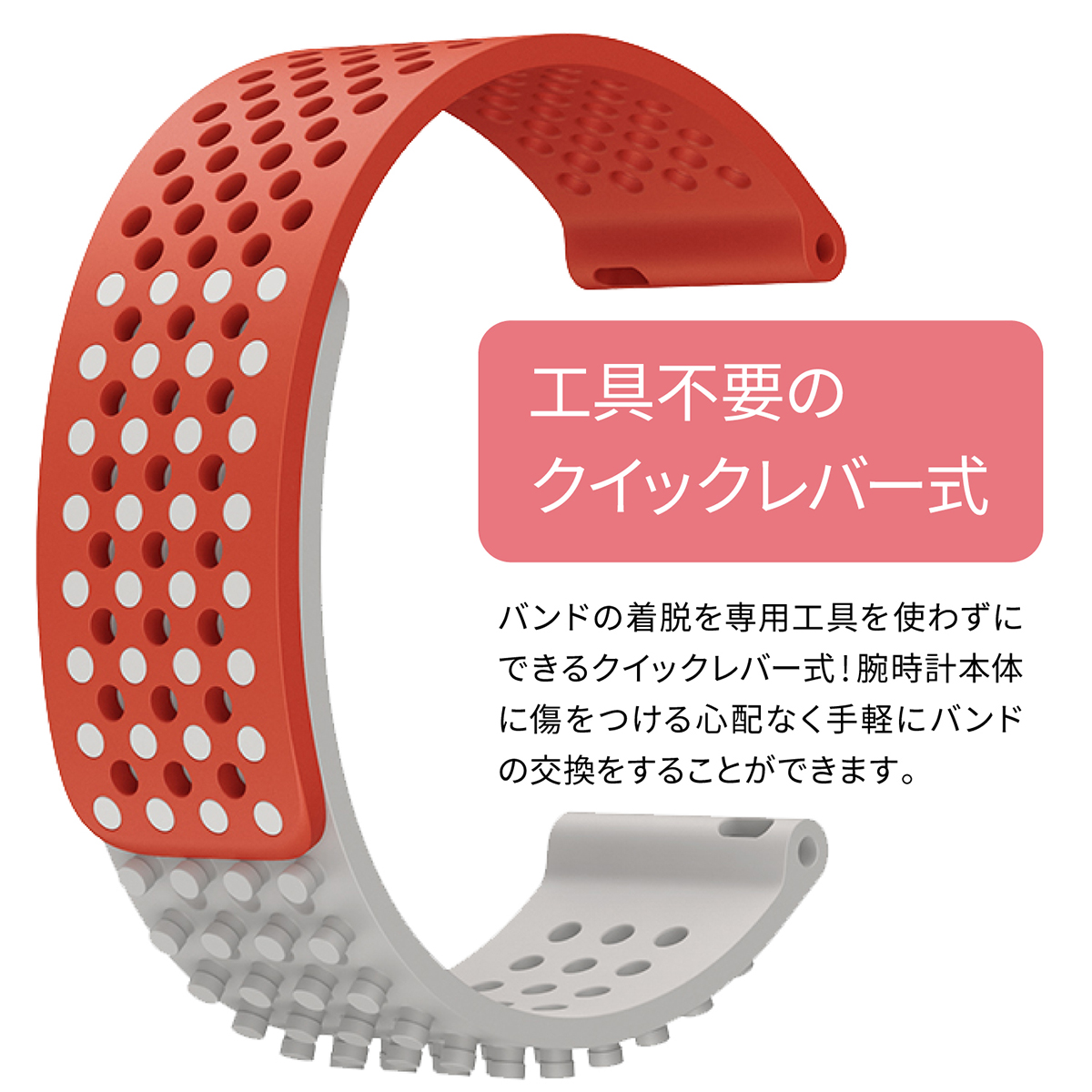 Amazfit スマートウォッチベルト 20mm アマズフィット 純正 シリコン 交換ベルト 替えバンド スマートウォッチバンド おしゃれ 関連画像3