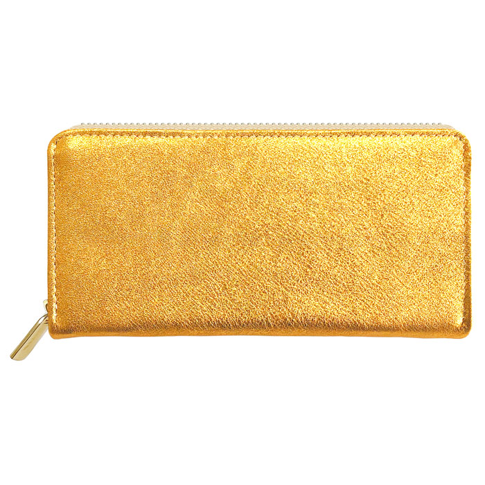 長財布 財布 本革 グリッター ラウンド型 ロングウォレット レディース