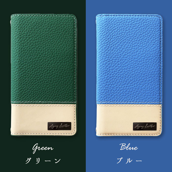 らくらくスマートフォン me F-01L F-42A カバー f01l f42a 手帳型 らくらくホン ドコモ ケース らくらくスマートフォンme fー01L ヌメ革 ビジネス｜trendm｜15