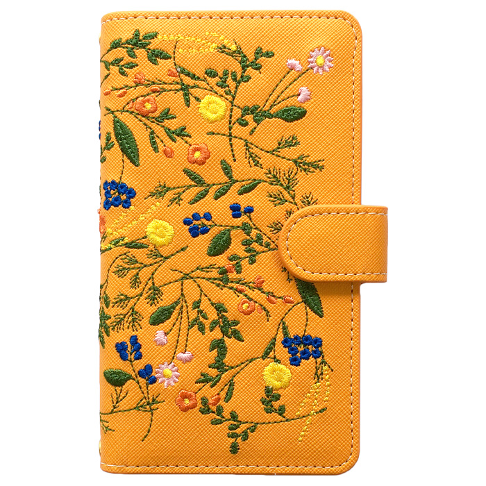 iPhone12 iPhone 12 pro ケース カバー 手帳 手帳型 手帳型ケース iPhone12ケース iPhone12カバー アイフォン スマホケース ボタニカル 刺繍 | iPhone 12 | 04