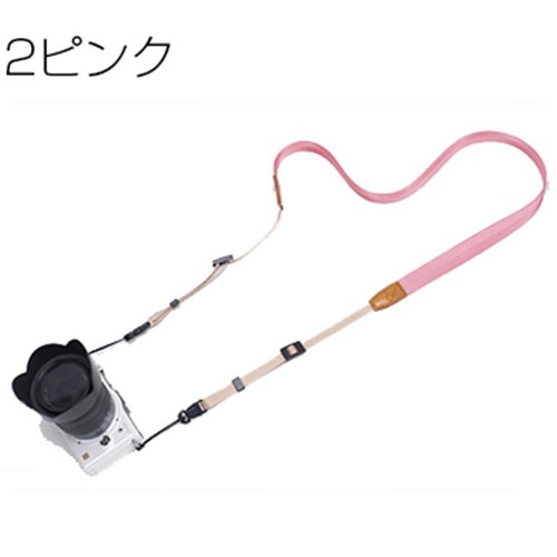 カメラストラップ 一眼レフ ミラーレス コンデジ 斜めがけ 細め 1