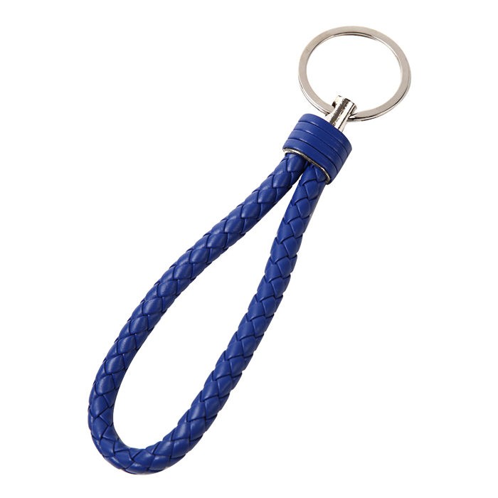 編込みフェイクレザーキーホルダー 編込み 編み込み レザー フェイク