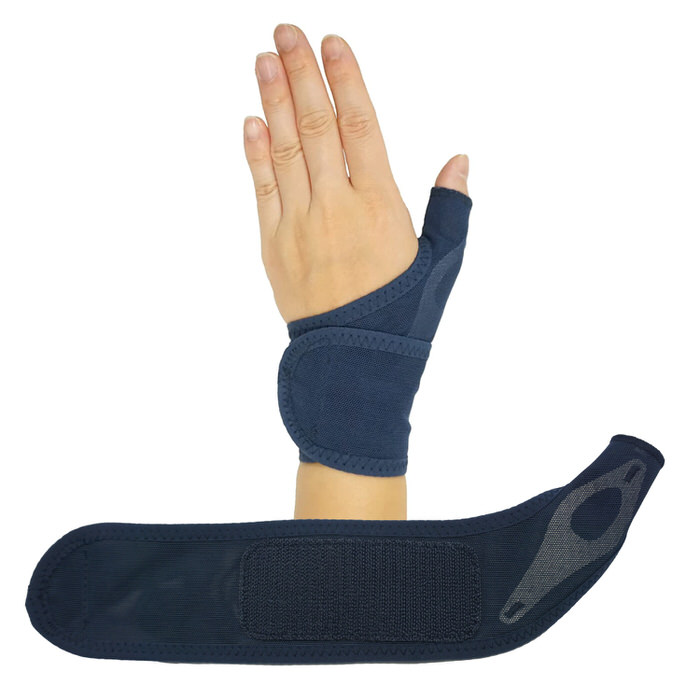 メッシュ 手首サポーター 親指 腱鞘炎 サポーター 手首 固定 薄手 リウマチ 手 便利グッズ 筋トレ 腱鞘炎サポーター 手首用 親指 親指の付け根 洗える 水仕事 | ブランド登録なし | 02