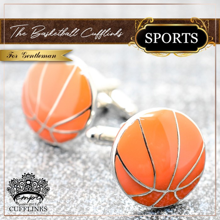 バスケットモチーフ オレンジ カフス カフリンクス カフス カフスリンクス カフリンクス バスケットボール バスケ カフスボタン フォーマル おしゃれ オレンジ Em9051 トレンドストリート2号店 通販 Yahoo ショッピング