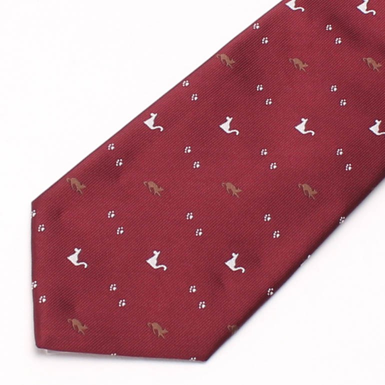 ねこネクタイ かわいい アニマル ネコ柄 ねこ 猫 犬 フクロウ メンズ レギュラーネクタイ ネコ 肉球 ねこのきもち ドット ギフト 洗える M便 1 5 Item トレンドスタンダード 通販 Yahoo ショッピング