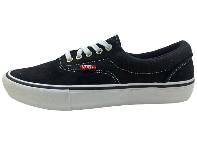 極美品vansproヴァンズプロスニーカースリッポンエラERAオーセンティック VANS（ヴァンズ） US企画 Vans Era Pro バンズ エラプロ 黒 白
