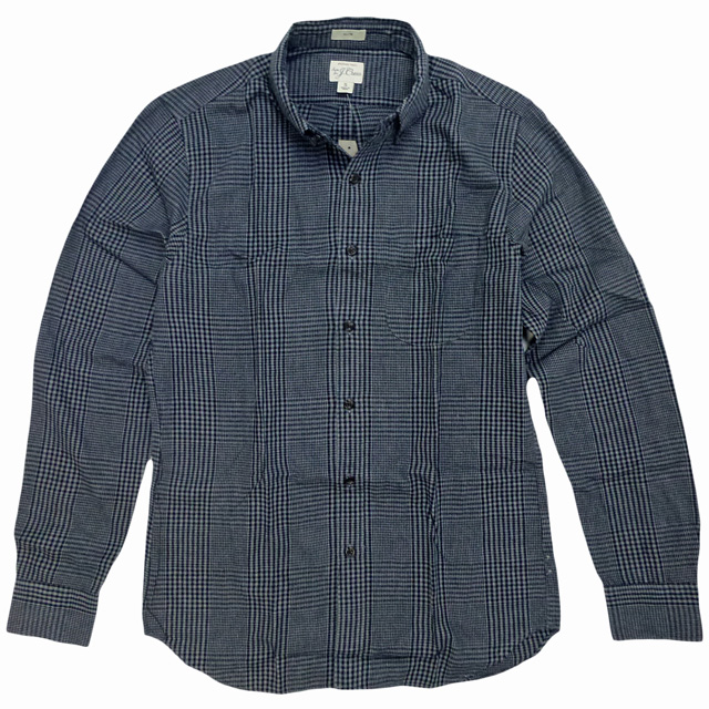 ジェイクルー シャツ メンズ 正規品 J.CREW 長袖シャツ ボタンダウンシャツ B/D SHIRT IN BRUSHED TWILL グレー D00S20 クリスマス プレゼント ラッピング J.CREW（ジェイクルー） J.Crew Slim Brushed Twill Shirt コットン