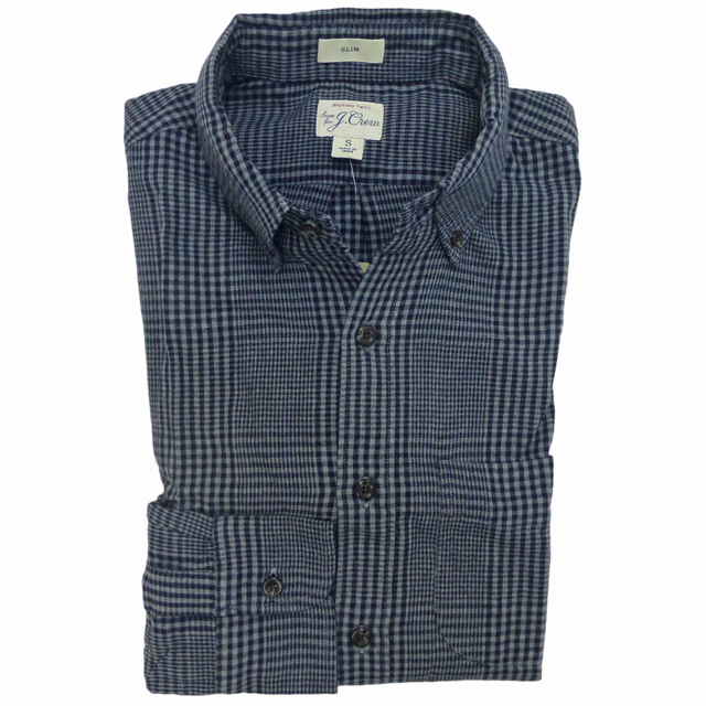 J.CREW（ジェイクルー） J.Crew Slim Brushed Twill Shirt コットン