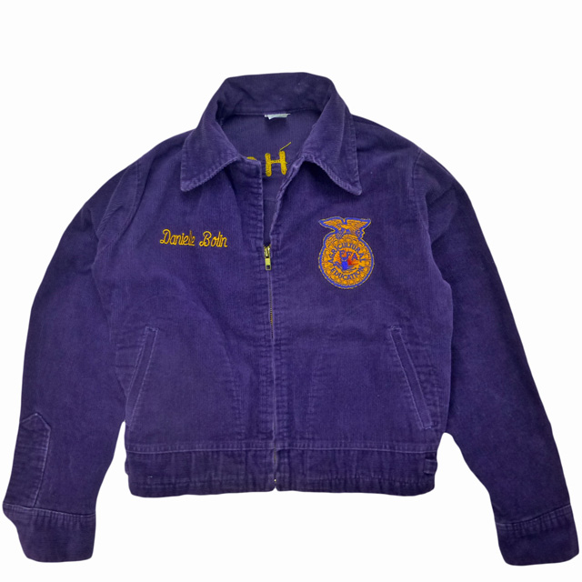 90's Used OKLAHOMA FFA Corduroy Jacket 90年代古着 コーデュロイ